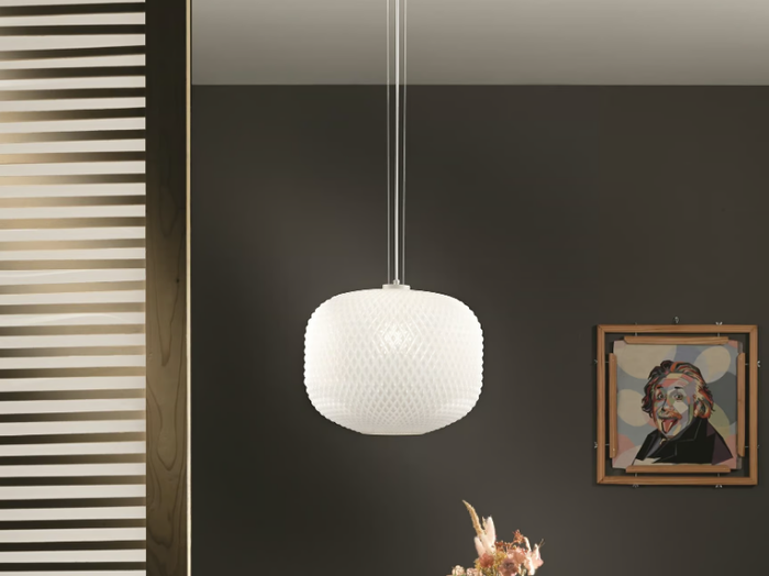 ASHFORD S40 - Glass pendant lamp _ Fan Europe Lighting